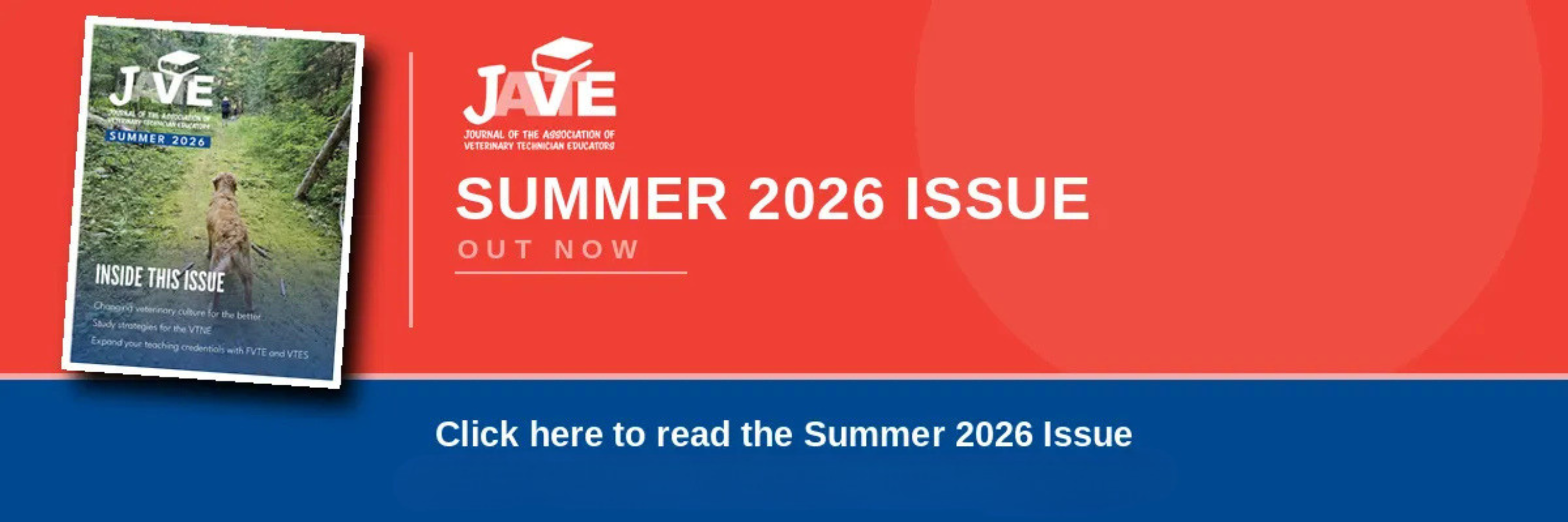 JAVTE Summer 2026 Issue